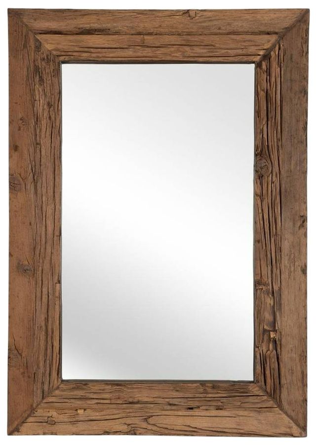 Uttermost® Rennick Woodtone Large Mirror-0