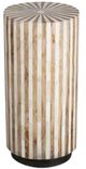 Parker House® Crossings Downtown Amber Bone Inlay Chairside Table-0