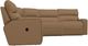 La-Z-Boy® Maddox Camel Reclining Sectional with Custom Layout Options-2