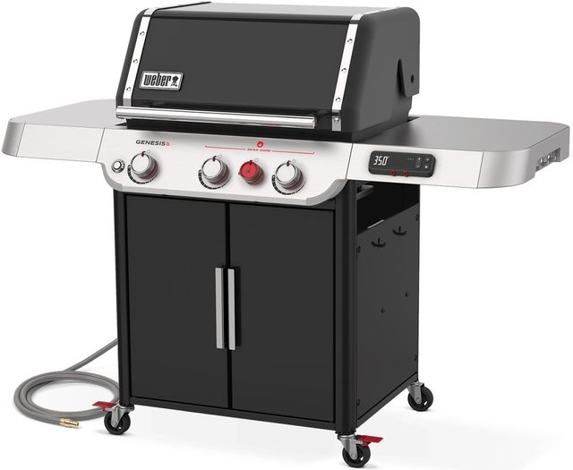Weber® Genesis 62" Black Smart NG Smart Freestanding Grill-1