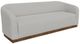 International Furniture Direct Suomi Light Beige/Brown Sofa-0