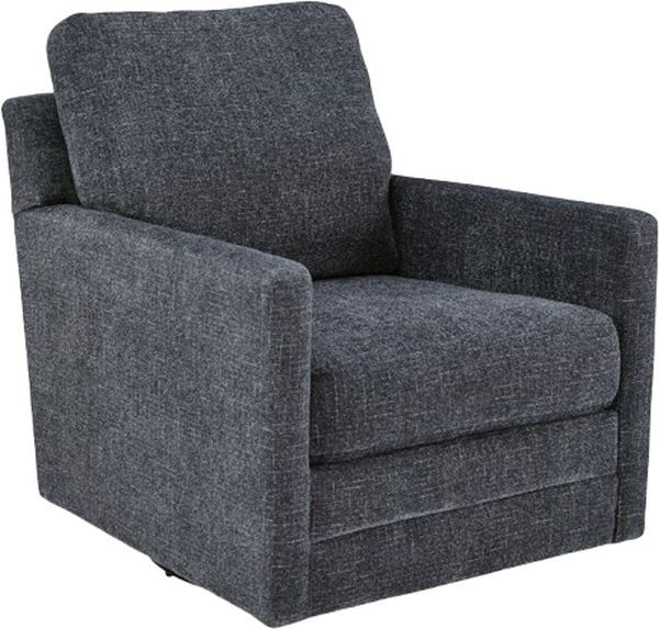 Signature Design by Ashley® Dishford Storm Swivel Accent Chair-0