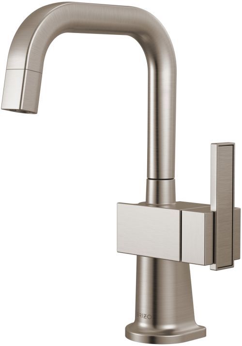 Brizo Frank Lloyd Wright® Brilliance® Stainless Beverage Faucet with Square Spout-0