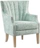 Olliix by Madison Park Hayworth Light Teal Accent Chair-1