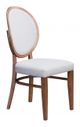 Zuo® Regents Walnut/Gray Dining Chair-0