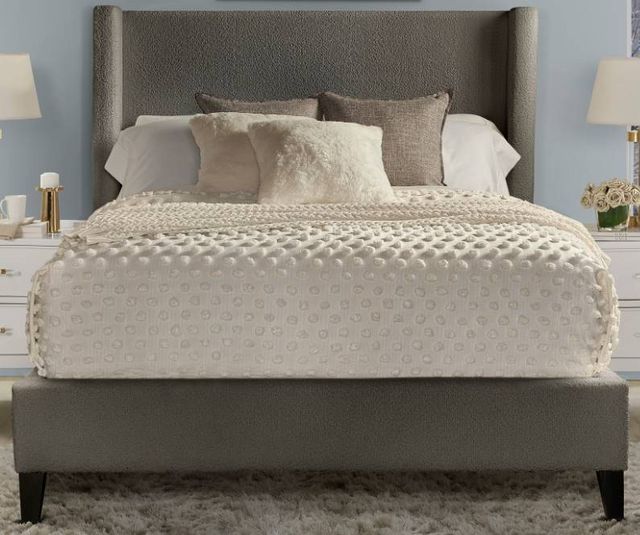 Parker House® Angel Himalaya Charcoal Grey Queen Bed