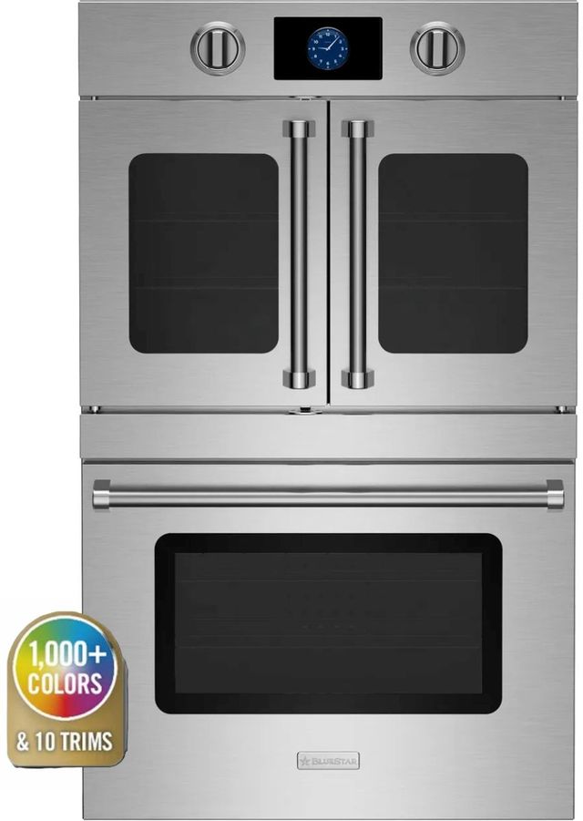 BlueStar® 30" Custom Double Electric Wall Ovens-0