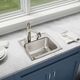Elkay Lustertone® Classic Lustrous Satin 17" x 16" x 7-5/8" MR2-Hole Single Bowl Drop-In Sink-2