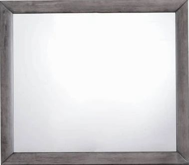 Elements International Emily Gray Dresser Mirror-0
