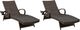Signature Design by Ashley® Kantana 2-Piece Brown Wicker Outdoor Chaise Lounge-0