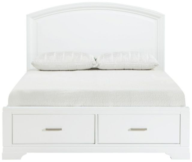Homelegance® Hudson White Full Storage Panel Bed-3