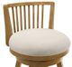 Armen Living Harper Amber Glow/Dune Swivel Bar Stool-5