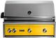 LYNX® Professional 36" 3-Burner California Poppy Built-In Natural Gas Grill with Rotisserie-0