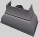 Vent-A-Hood® Designer Series 54" Gunsmoke Wall Mounted Range Hood-4