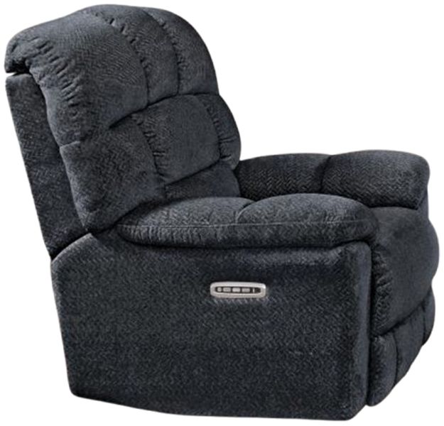 Corinthian Furniture Baker Blue Rocking Recliner | Hubbard and Hoke ...
