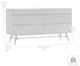 Armen Living Makena Tundra Gray Dresser -2