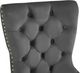 Meridian Furniture Carmen Gray Velvet Dining Chair-4