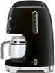 Smeg 50's Style Black Countertop Coffee Maker-3
