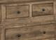 Archbold Furniture Customizable Amish Essentials Provence 3-Drawer Wide Nightstand-1