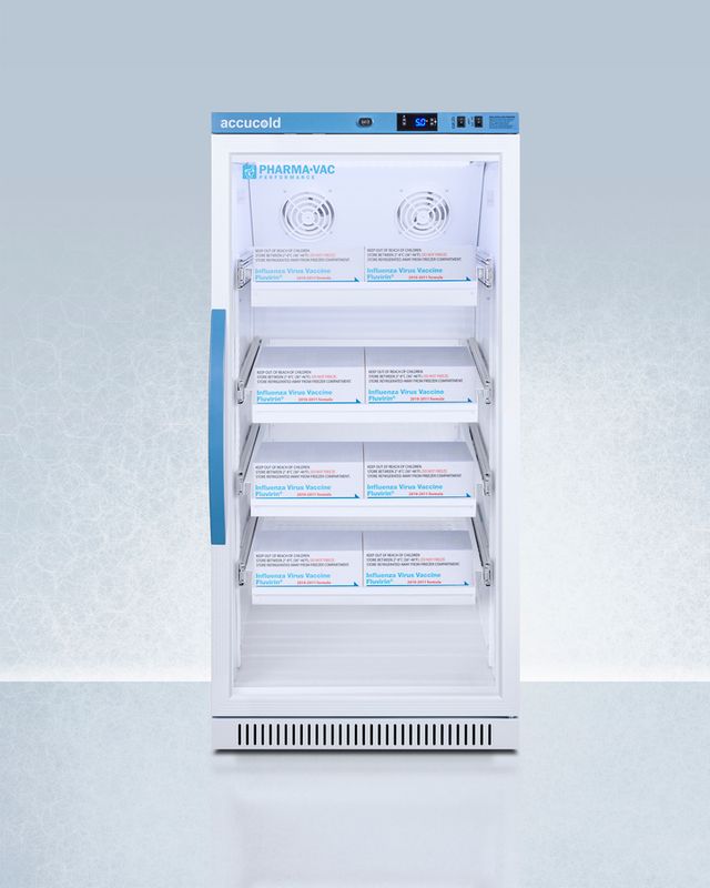 Accucold® Pharma-Vac Performance Series 8.0 Cu. Ft. White Vaccine Refrigerator-2