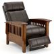 Best® Home Furnishings Customizable Tuscan Leather High Leg Power Recliner-2