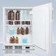 Accucold® by Summit® 5.5 Cu. Ft. White Under the Counter Refrigerator-3