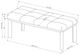 Global Furniture USA D1248 Beige/Natural Bench-2