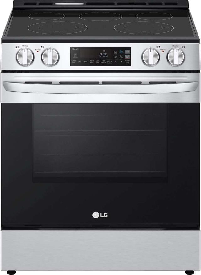 LG 30" PrintProof™ Stainless Steel Slide-In Electric Range-0