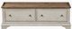 Liberty Furniture Morgan Creek Antique White/Wirebrushed Tobacco Storage Hall Bench-2