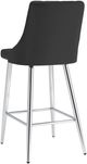 Inspire™ Devo 2-Piece Black/Chrome 26" Counter Stool-1