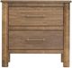 International Furniture Direct Olimpia Natural Nightstand-3