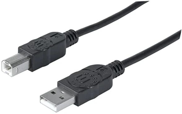 Manhattan 10 Ft 2.0 USB Printer Cable-0