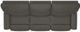 La-Z-Boy® Turner Charcoal Leather Wall Reclining Sofa-4