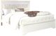 Global Furniture USA Pompei 4-Piece Metallic White Queen Panel Bedroom Set-1
