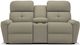 La-Z-Boy® Douglas Teak Power Reclining Loveseat with Console-0