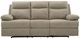 Signature Design by Ashley® Side-Swipe Mocha Manual Reclining Sofa-1