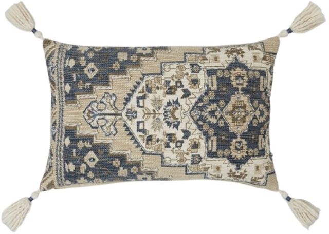 Signature Design by Ashley® Winbury 4-Piece Blue/Tan/White Throw Pillow Set-0