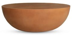 Moe's Home Collection Insitu Terracotta Concrete Outdoor Coffee Table