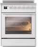 Ilve® Professional Plus II 30" White Pro Style Induction Range-2