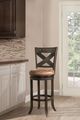 HH2 Home Brantley Deep Brown Swivel Bar Stool-4