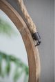A & B Home Brown Rally Wood Mirror-5
