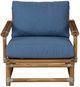 Century® Customizable Carrier and Company Ramsey Outdoor Fabric/Wood Lounge Chair-1