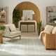Nourison Home™ Grace Sage 5'x7' Area Rug-1