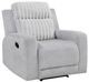 Homelegance® Benton Light Gray Manual Recliner-0
