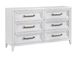 Coaster® Marielle 5-Piece Distressed White Eastern King Panel Bedroom Set-2