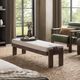 Classic Home Kava Cocoa Latte Accent Bench-1