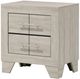Coaster® Trenton Rustic Cream Nightstand-2