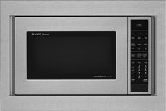 Sharp® 26.88" Stainless Steel Built In Microwave Trim