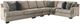Signature Design by Ashley® Bovarian 4-Piece Stone L-Shape Sectional-0