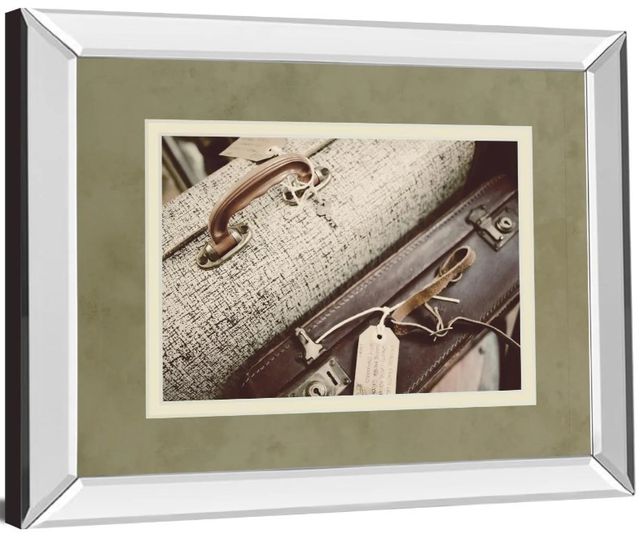 Classy Art Old Travelers by Gail Peck Mirror Framed Wall Art-1